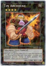 BP03-EN128 Tin Archduke : Shatterfoil Rare 1st Edition Mint YuGiOh Card