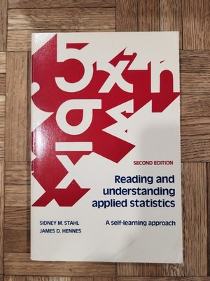 Reading and Understanding Applied Statistics : A Self-Learning Approach by...