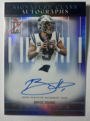 TOPPS NFL SIGNATURE SERIES 2025 BRYCE YOUNG SIGNATURE CLASS AUTO