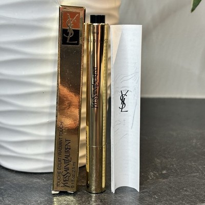 NEW Yves Saint Laurent Radiant Touch Highlighter Click Pen Full Size Vintage