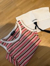 Gestreiftes Chanel Top Damen Oberteil Shirt