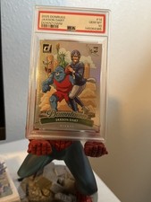 Jaxon Dart downtown psa 10 2025 Donruss Jaxon Dart Downtown! #14 Case Hit SP RC 