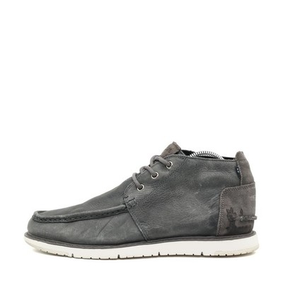TOMS Herren Mokassin Boot Boots Grau Leder Knöchelhoch EU 43