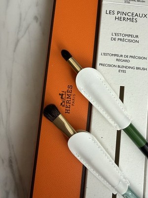 New Hermes Eye Make Up Brush Set / L'Ombreur & L'estompeur de