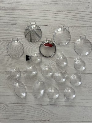 LEGO LOT 17 PCS TRANS CLEAR COCKPIT WINDSCREEN WINDSHIELD ROUND BUILDING PIECES