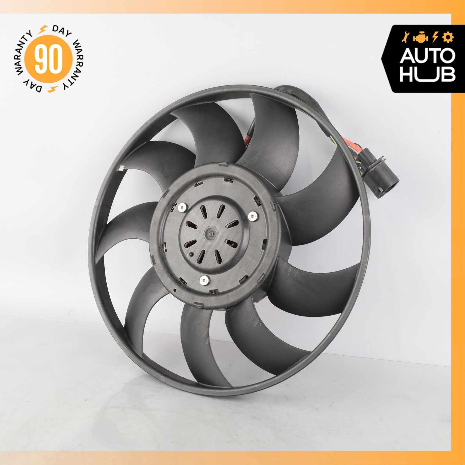 13-18 Bentley Continental GT RS7 4.0L Right Radiator Cooling Fan Blade Motor OEM