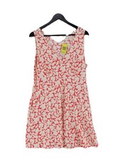 Uniqlo A-Line Midi Dress L in Pink