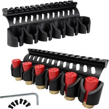 Side Saddle Shell Holder for Mossberg 500/590/Shockwave Series Shutguns, 6 Shell