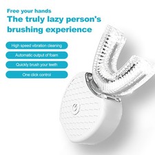 USB Rechargeable Sonic Electric Toothbrush Automatic Tooth Brush U Shaped New