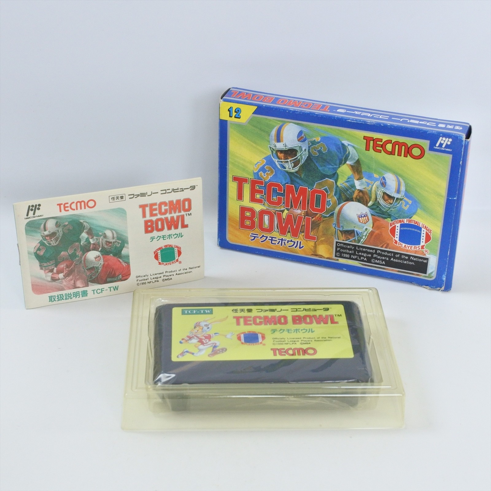 TECMO BOWL Famicom Nintendo 3203 fc