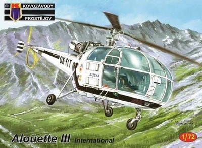 KP Model 1/72 Alouette 3 Overseas Specification Plastik Modellbausatz Kpm0151