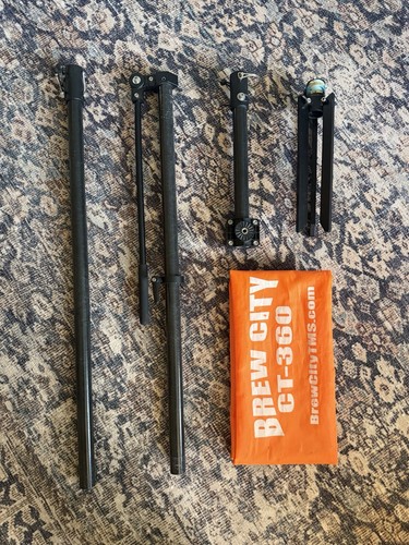 Brew City Pole with Ice Fishing Tripod