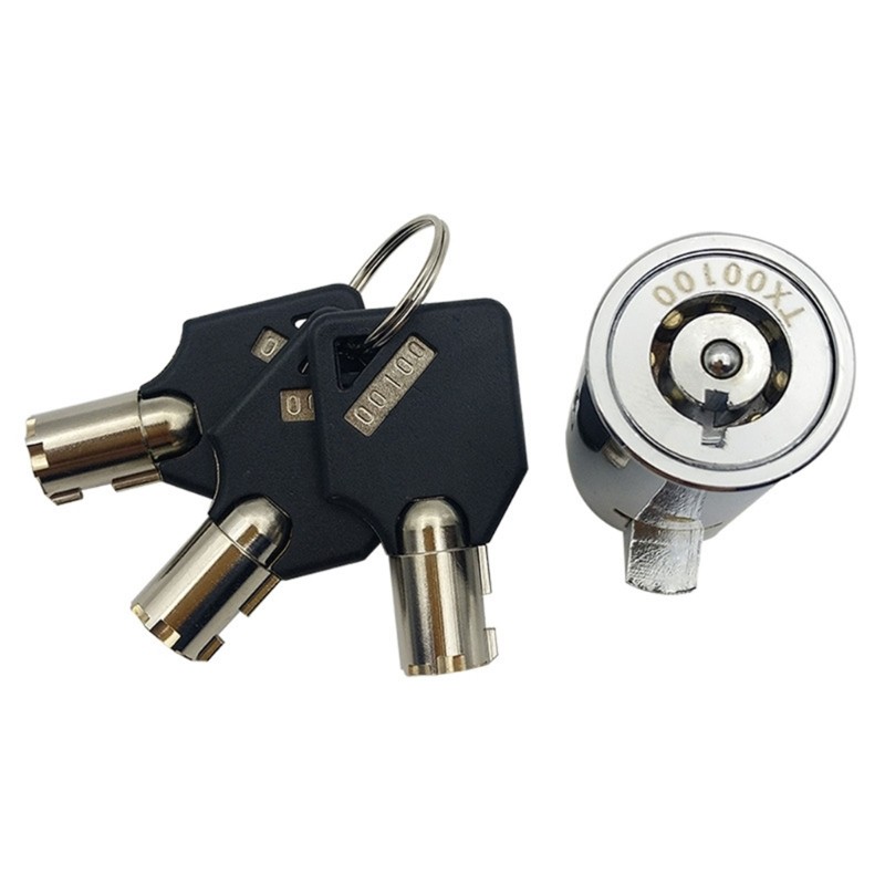 High-Security Copper Cylinder Lock Core - Anti-Snap, Anti-Drill, Anti-Theft