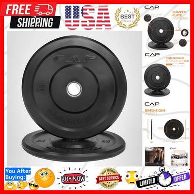 Rubber Olympic Bumper Plate | Multiple Options/Colors