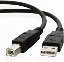 USB Cable Cord for HP Envy 100, 110, 120, 4500, 5530, 5640, 5660, 7640 Printer