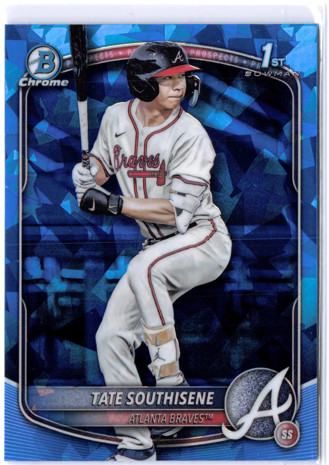 Tate Southisene (RC) 1st Rookie 2025 Bowman Draft Sapphire Edition BDC-70
