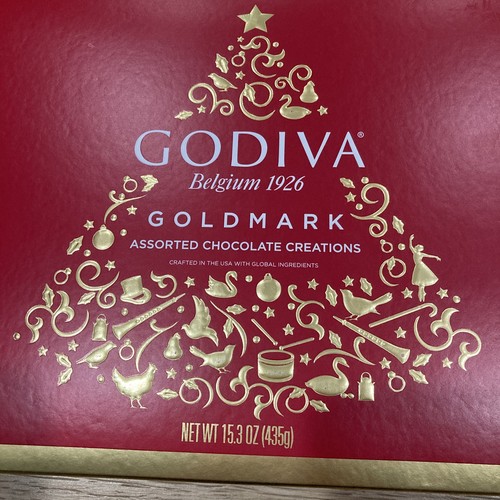 Godiva Goldmark Assorted 36 Pcs Chocolate Creations 15.3 Oz