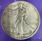 1936 S Walking Liberty Half Dollar Silver US Coin