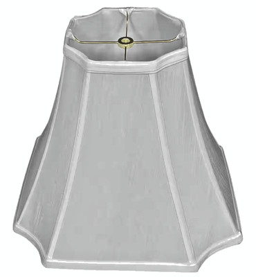 TOOTOO STAR 6 .3''x6.3'', x 13 x 13'' x 10.8'' Fabric Lamp Shade, Bell Cut White