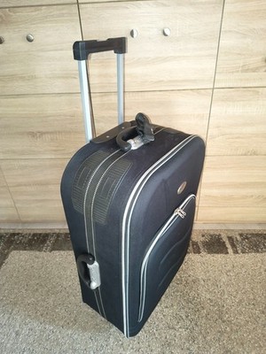 RENZO METTI Italy - 120L Reise Koffer L - 79 x 42 x 31 cm - Höhe Griff 104cm