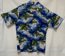 Hawaii 100 Cotton XL Made in Hawaii USA Button Shirt Island Tropical Theme