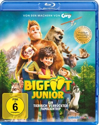 BIGFOOT JUNIOR-EIN TIERISCH VERRÜCKTER FAMILIENTRIP  BLU-RAY NEU