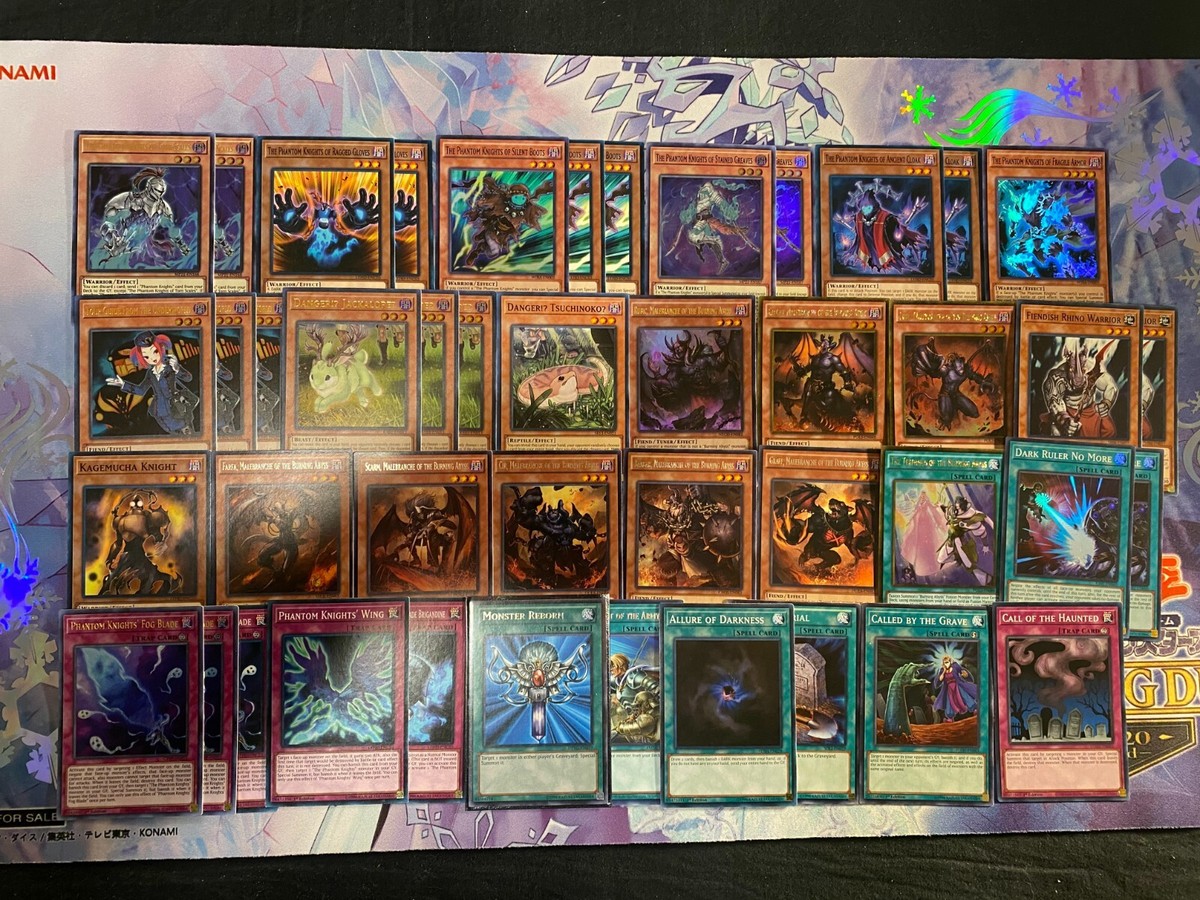 本格構築】遊戯王 溟界 蕾禍 デッキ メイン 40枚＋EX15枚 本格構築