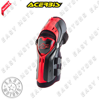 PAAR KNIESCHONER SCHUTZ ACERBIS GORILLA KNEE GUARDS MOTOCROSS ZUGELASSEN