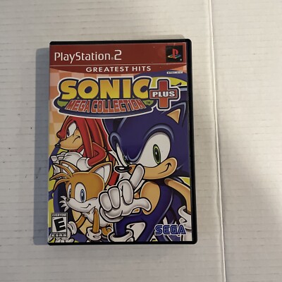 Sonic Mega Collection Plus (Sony PlayStation 2, 2004) Complete