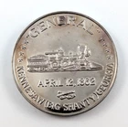'General' Locomotive Kennesaw GA Confederate States 1 ozt .999 Silver Round