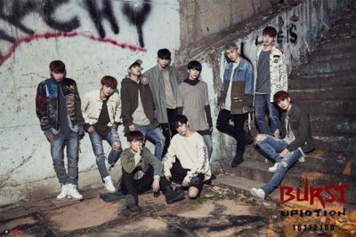 UP10TION [BURST] 5th Mini Album CD+Photobook+Photocard K-POP