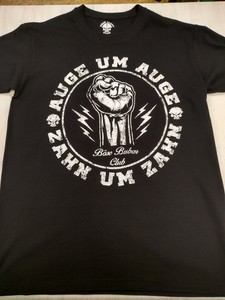 Details Zu Bbc Bose Buben Club T Shirt Auge Um Auge Zahn Um Zahn