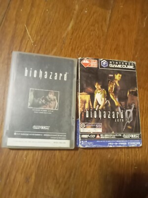 Biohazard and Biohazard Zero GameCube Nintendo CIB Japanese Version US Seller 