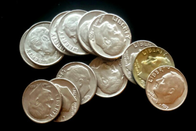   one dime 10 cent USA Rossevelt 1966-2003 Umlaufmünze zur Auswahl