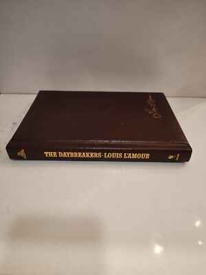 Louis Lamour The Day Breakers Leatherette Book 1981