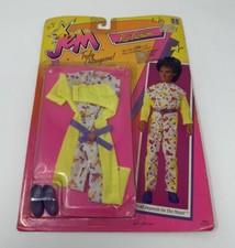 Abito bambola Jem Rio Fashions 'Tutto dipende dall'umore' 1987 Hasbro vintage