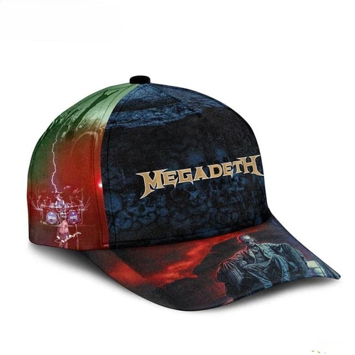 Megadeth Music Band Graphics Cap