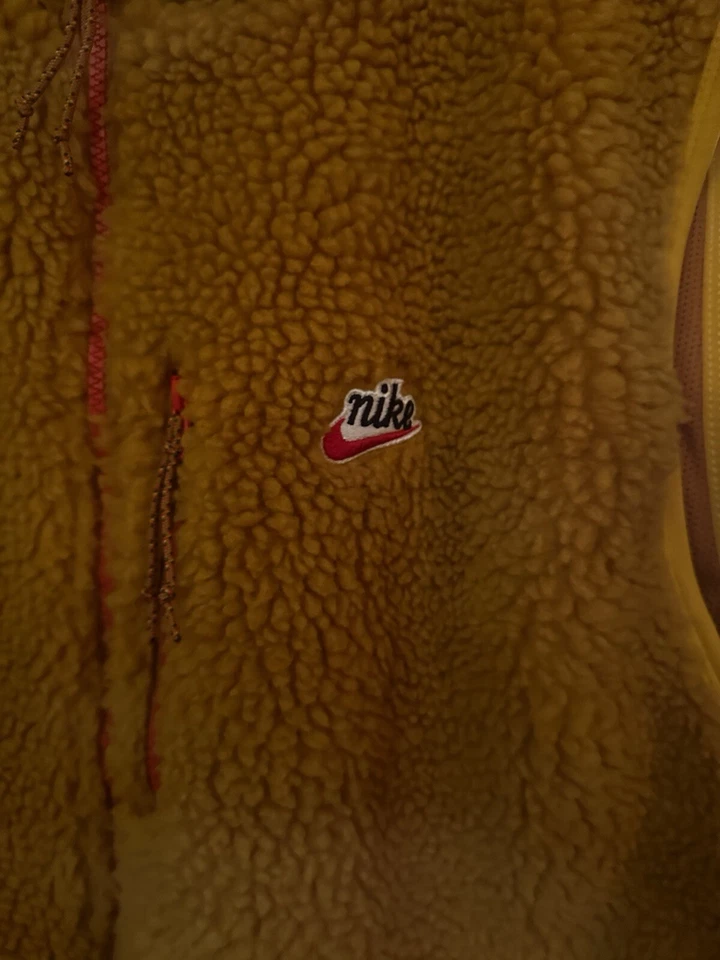 Nike Ropa Deportiva Chaleco Sherpa Para Hombre XL Vellón Piel NUEVO ENVIAR OFERTAS STOCK MUERTO Foto 2 de 4