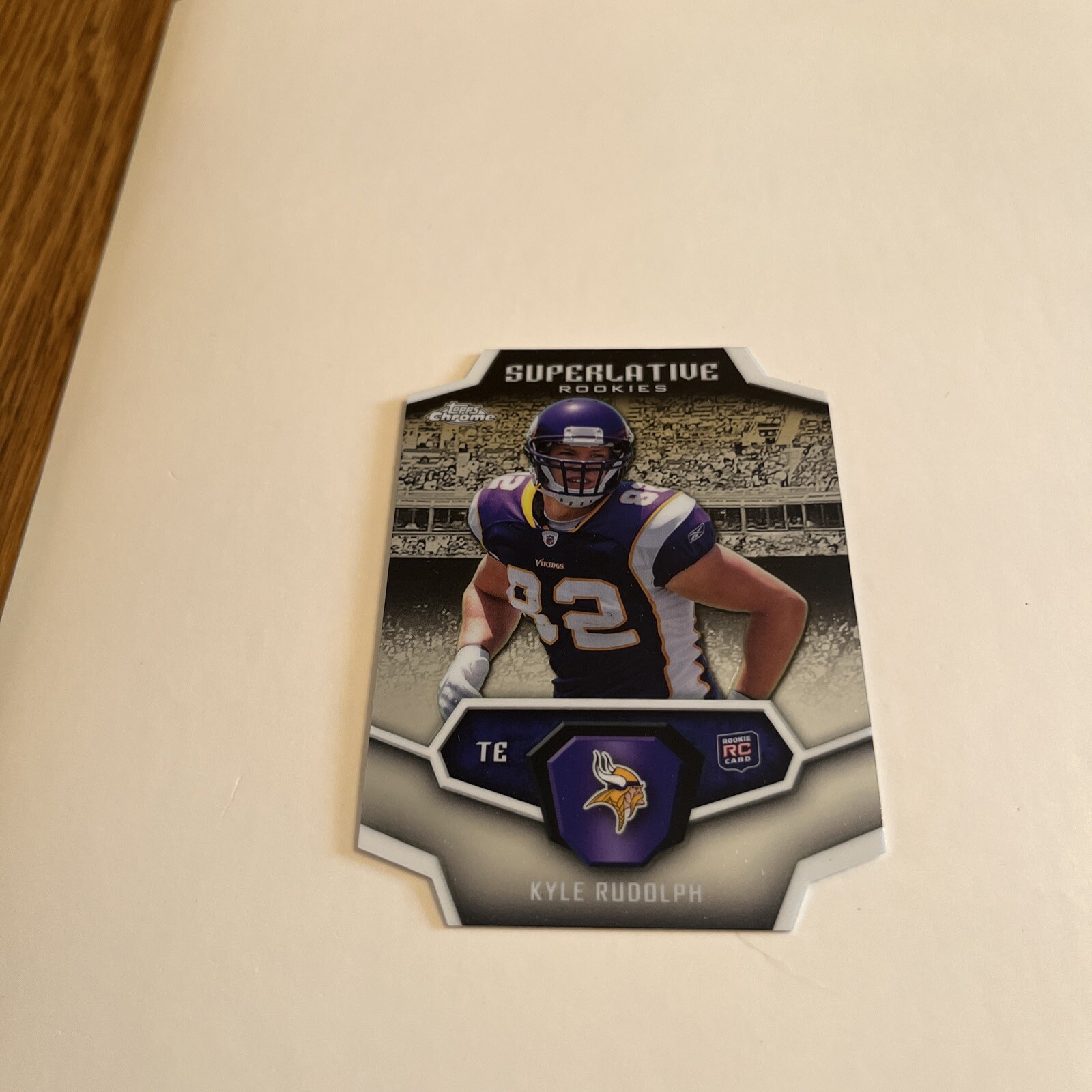 Kyle Rudolph Topps Chrome Superlative Rookies #SRKR Base