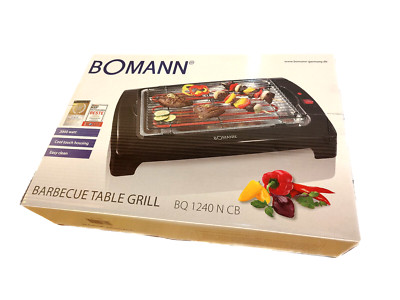 Bomann Barbecue-Tischgrill BQ 1240 N - für Tiefziehboxen Colossos & Professional