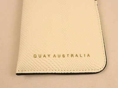 Quay Australia Sunglasses Case Limited Edition White Faux  display picture 2