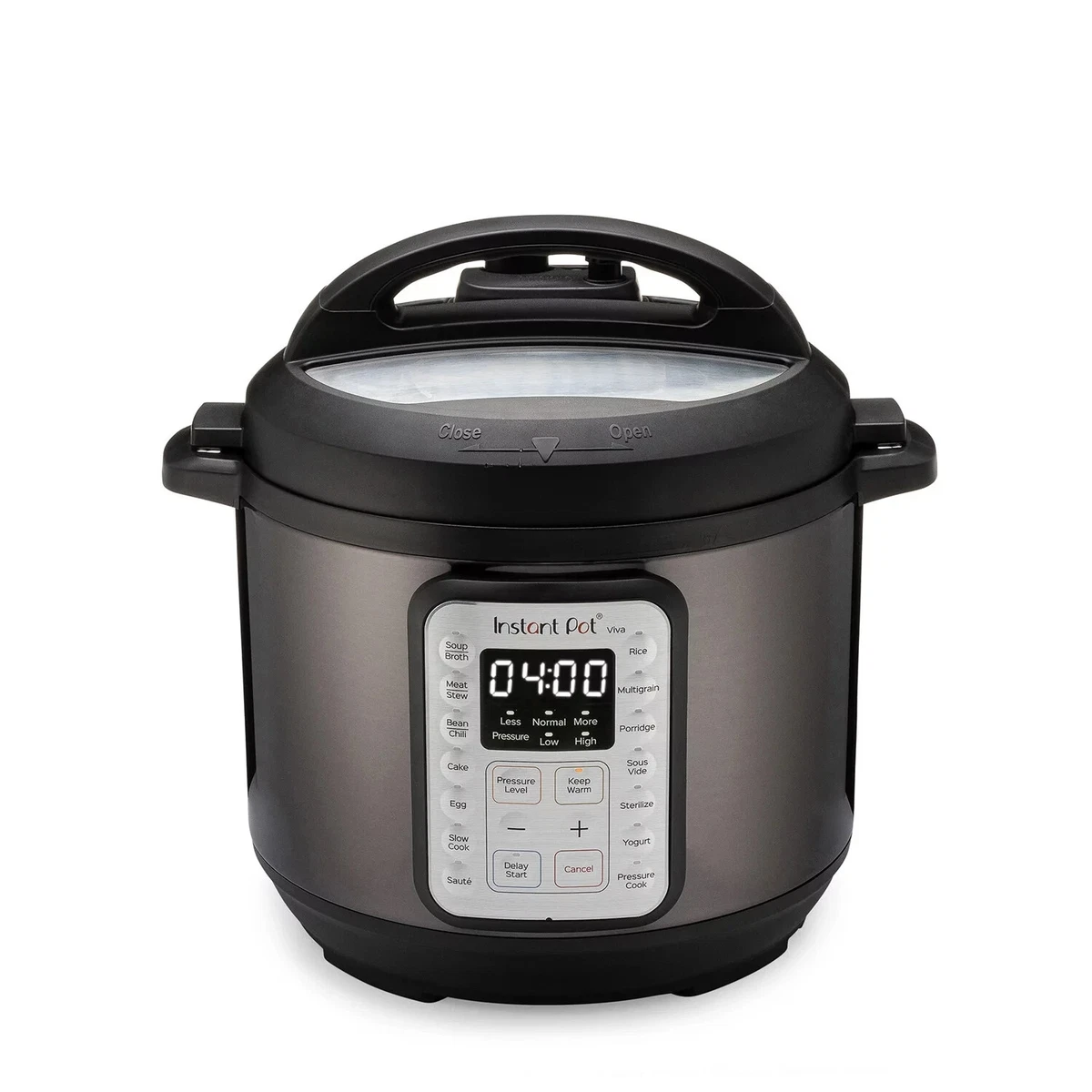 INSTANT POT VIVA MULTI USE 9 IN 1 6QT. PRESSURE COOKER BLACK