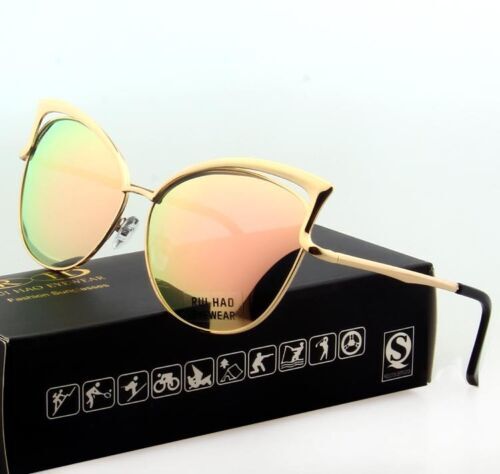 Palm Angels Women\'s PERI10F 6164 Crystal Gold Sunglasses with Rose Lenses Palm Angels Women main image 2