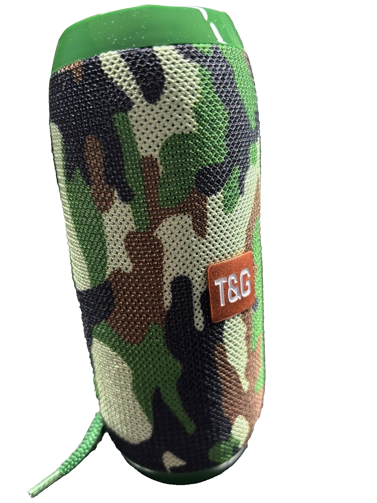 Wireless Bluetooth Speaker with Loud Stereo Bass Waterproof FM Portable Outdoor Green Design-image