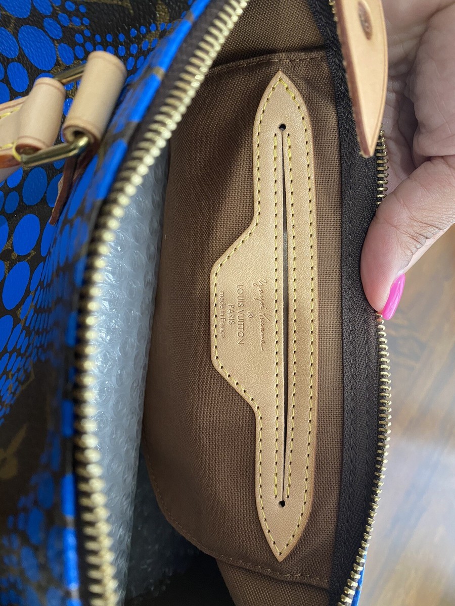 Louis Vuitton Speedy Handbag 30 Yayoi Kusama Limited Edition in