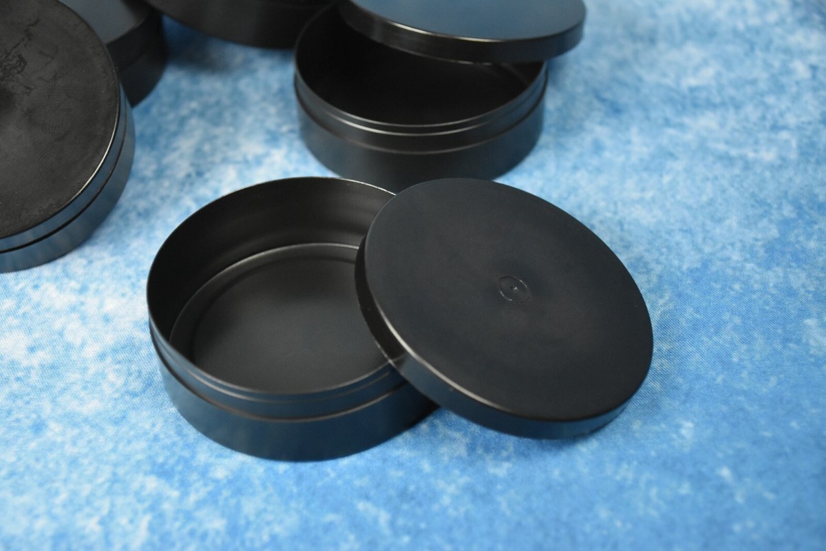 tobacco container with lid 5 New 2oz chew cans plastic 2.5