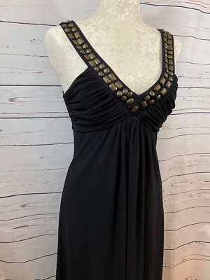 bisou bisou michele bohbot black dress Bisou Bisou Michele Bohbot Elegant Party Cocktail Black Dress Size 6