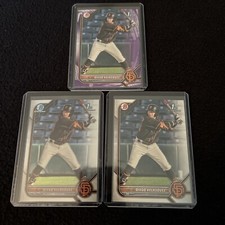 2022 Bowman Diego Velasquez 1st Bowman Purple Border/Chrome/Base! /199!