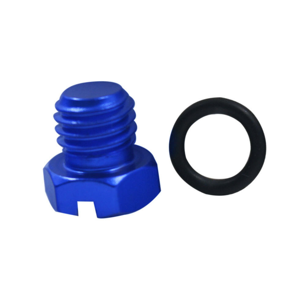 Blue Billet Air Bleed Bleeder Screw Fuel Filter Housing for 0117 GMC