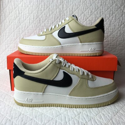 Air Force 1 '07 LX Shoes Men's SZ 10.5 Team Gold/Black Sail DV7186